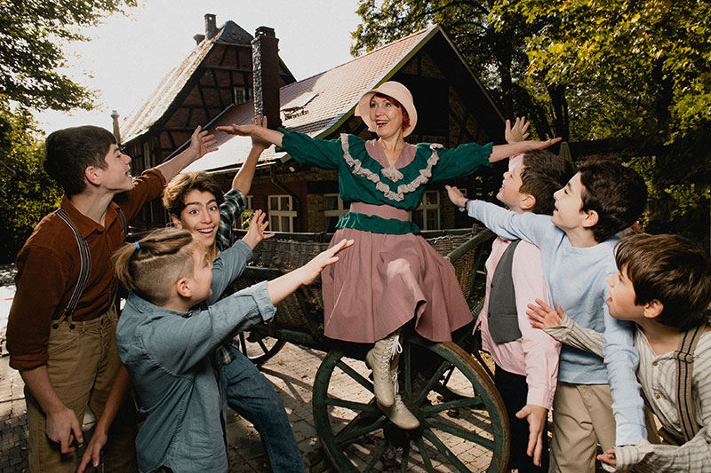 Tom Sawyer in russischer Sprache im Kinder-und-Jugendtheater Frankfurt