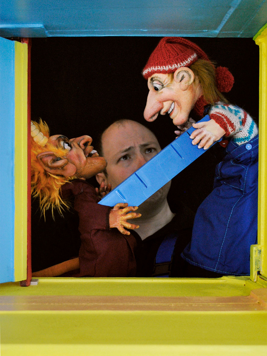 „Kasper, Krach und Abrissbirne“ im Kinder-und Jugendtheater Frankfurt